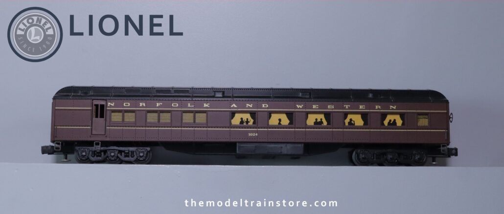 Lionel K1024 N&W Diner Heavyweight - SKU5909L - themodeltrainstore.com Lionel K1024 N&W Diner Heavyweight - SKU5909L - themodeltrainstore.com