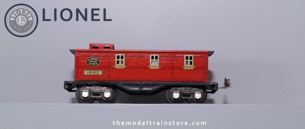 Lionel 1682 Caboose - SKU0505L - themodeltrainstore.com Lionel 1682 Caboose - SKU0505L - themodeltrainstore.com