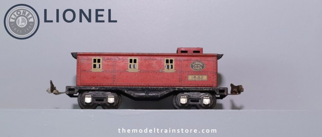 Lionel 1682 Caboose - SKU0506L - themodeltrainstore.com Lionel 1682 Caboose - SKU0506L - themodeltrainstore.com