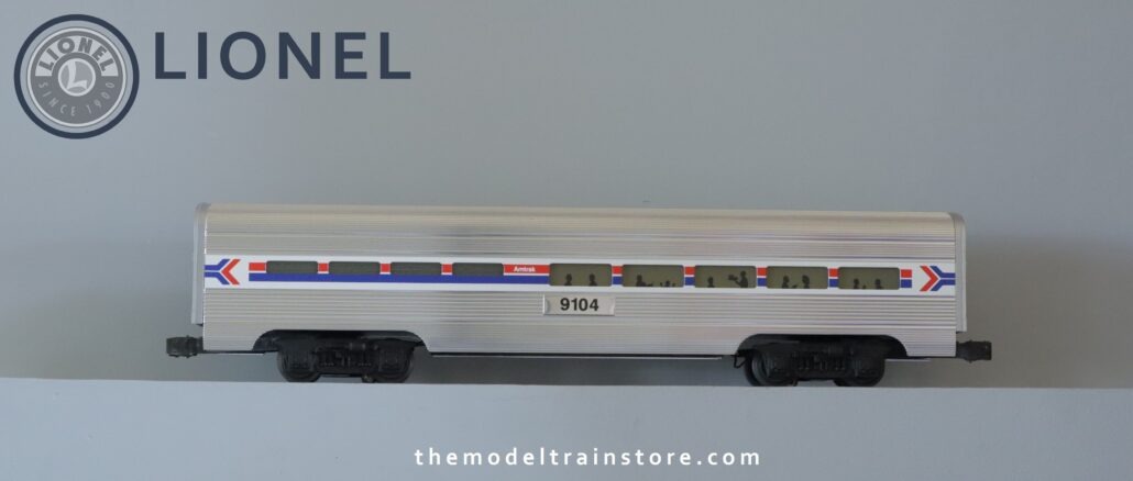Lionel 19104 Amtrak Diner - SKU6205L - themodeltrainstore.com Lionel 19104 Amtrak Diner - SKU6205L - themodeltrainstore.com