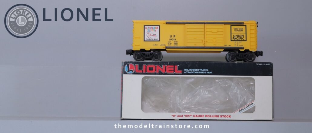 Lionel 19215 UP Box Car - SKU6310L - themodeltrainstore.com Lionel 19215 UP Box Car - SKU6310L - themodeltrainstore.com