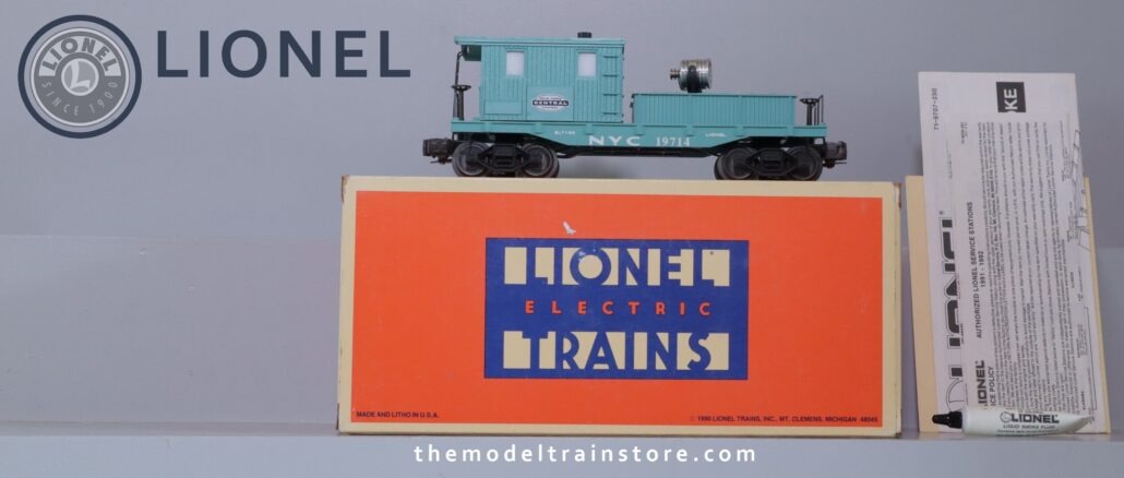 Lionel 19714 Searchlight Caboose - SKU6317L - themodeltrainstore.com Lionel 19714 Searchlight Caboose - SKU6317L - themodeltrainstore.com