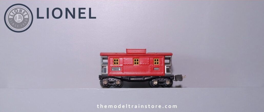 Lionel 2657 Caboose - SKU0708L - themodeltrainstore.com Lionel 2657 Caboose - SKU0708L - themodeltrainstore.com