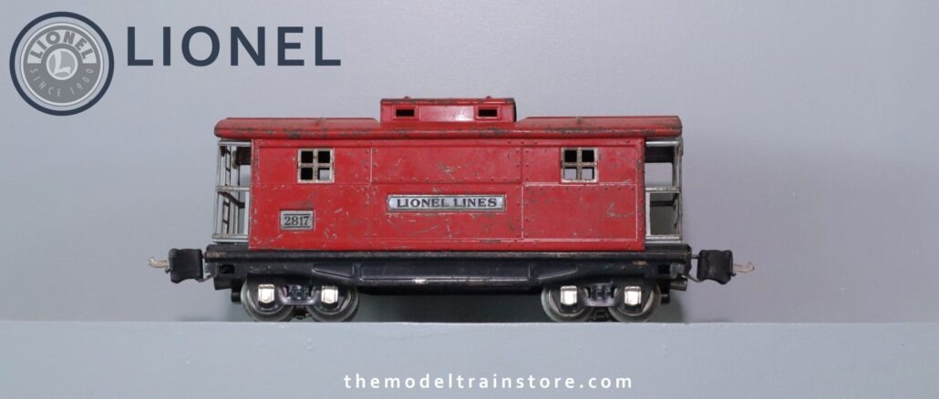 Lionel 2817 Lionel Lines Caboose - SKU0516L - themodeltrainstore.com Lionel 2817 Lionel Lines Caboose - SKU0516L - themodeltrainstore.com