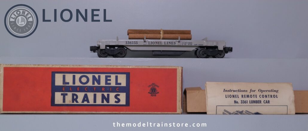 Lionel 3361 Operating Lumber - SKU2402L - themodeltrainstore.com Lionel 3361 Operating Lumber - SKU2402L - themodeltrainstore.com