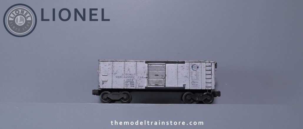 Lionel 3454 Merchandise Car - SKU4902L - themodeltrainstore.com Lionel 3454 Merchandise Car - SKU4902L - themodeltrainstore.com
