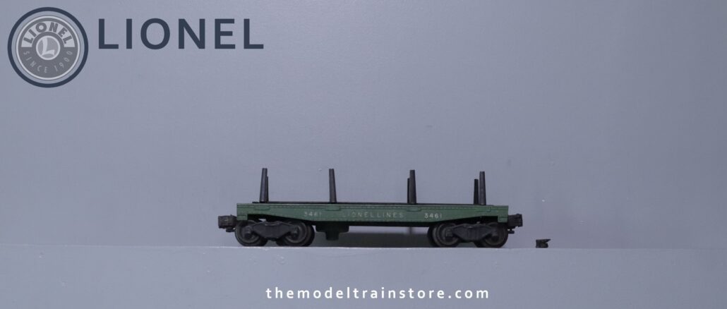 Lionel 3461 Flat Car - SKU4914L - themodeltrainstore.com Lionel 3461 Flat Car - SKU4914L - themodeltrainstore.com