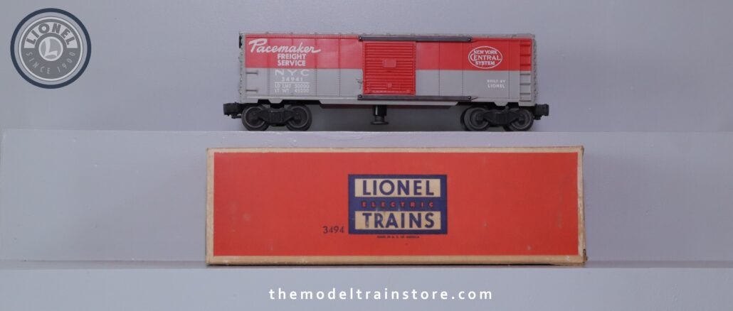 Lionel 3494 Box Car - SKU2413L - themodeltrainstore.com Lionel 3494 Box Car - SKU2413L - themodeltrainstore.com