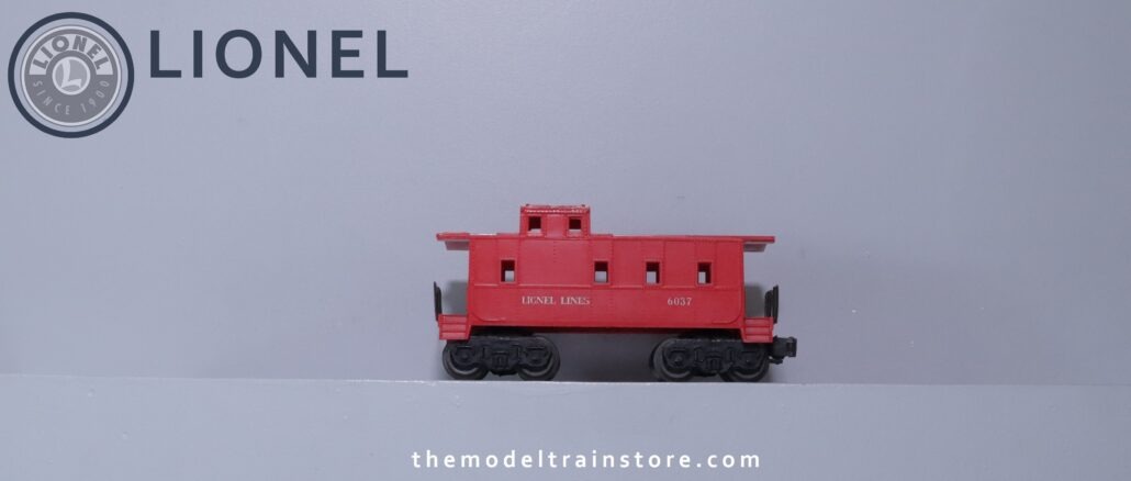 Lionel 6037 Caboose - SKU5316L - themodeltrainstore.com Lionel 6037 Caboose - SKU5316L - themodeltrainstore.com