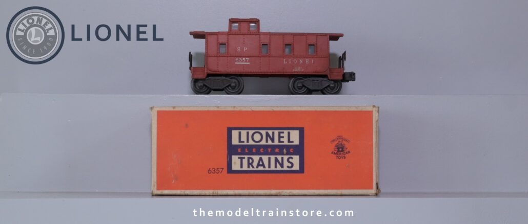 Lionel 6357 Caboose - SKU2405L - themodeltrainstore.com Lionel 6357 Caboose - SKU2405L - themodeltrainstore.com