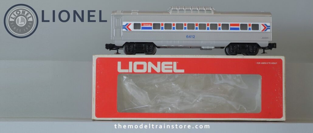Lionel 6412 Amtrak Vistadome - SKU6006L - themodeltrainstore.com