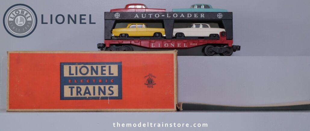 Lionel 6414 Auto Car - SKU2407L - themodeltrainstore.com Lionel 6414 Auto Car - SKU2407L - themodeltrainstore.com