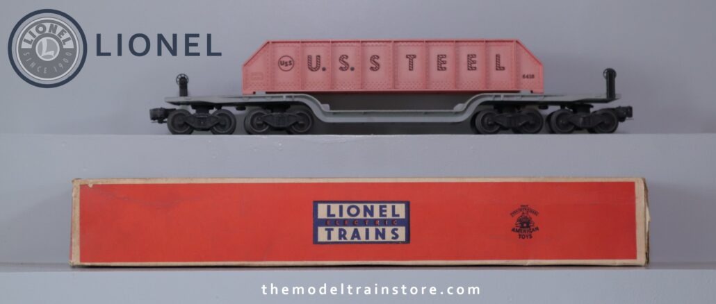 Lionel 6418 Machinery Car - SKU1504L - themodeltrainstore.com Lionel 6418 Machinery Car - SKU1504L - themodeltrainstore.com