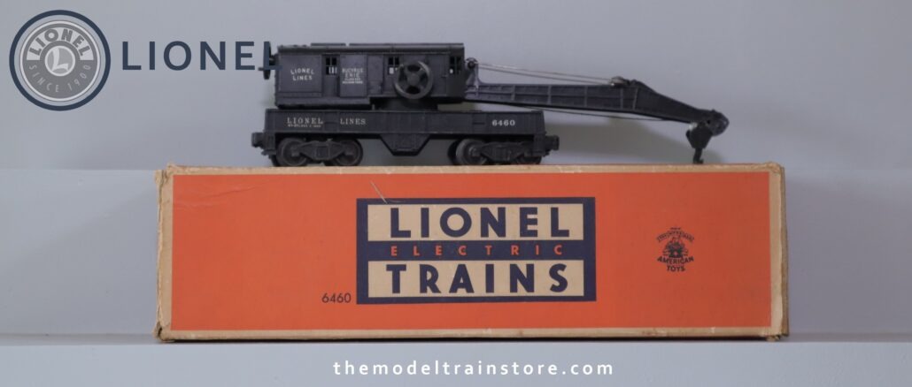 Lionel 6460 Operating Crane - SKU1510L - themodeltrainstore.com Lionel 6460 Operating Crane - SKU1510L - themodeltrainstore.com