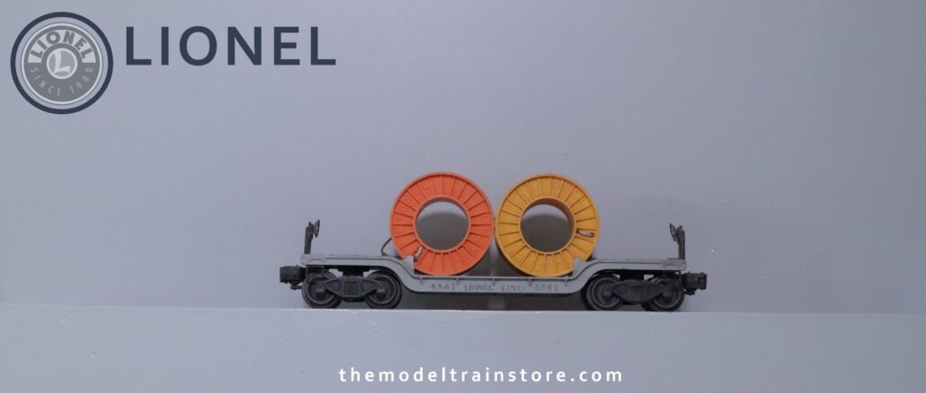 Lionel 6561 Reel Car - SKU5301L - themodeltrainstore.com Lionel 6561 Reel Car - SKU5301L - themodeltrainstore.com
