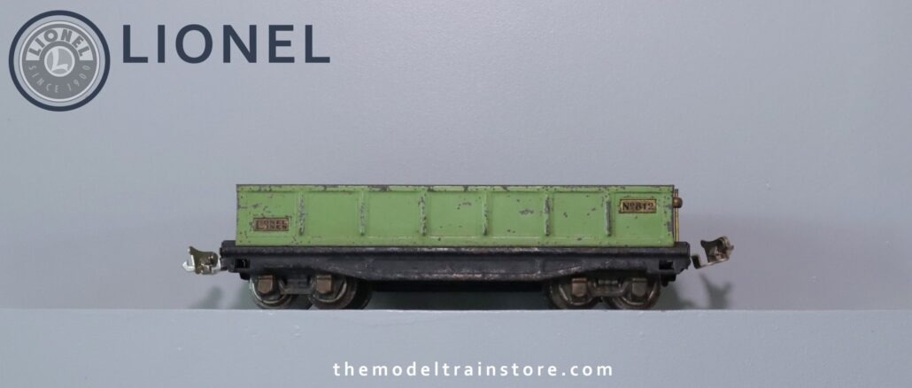 Lionel 812 Gondola - SKU0513L - themodeltrainstore.com Lionel 812 Gondola - SKU0513L - themodeltrainstore.com