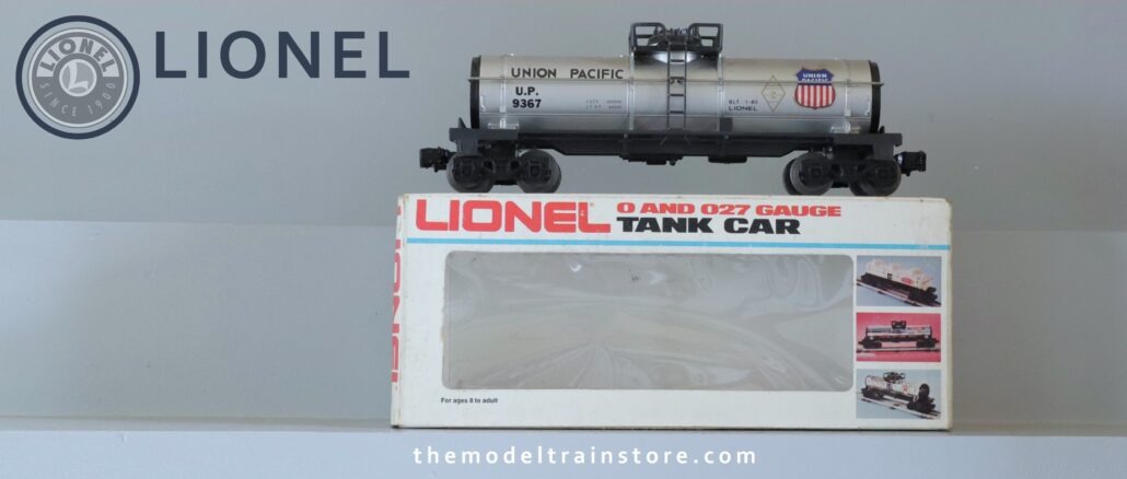 Lionel 9367 UP Tank - SKU6314L - themodeltrainstore.com Lionel 9367 UP Tank - SKU6314L - themodeltrainstore.com