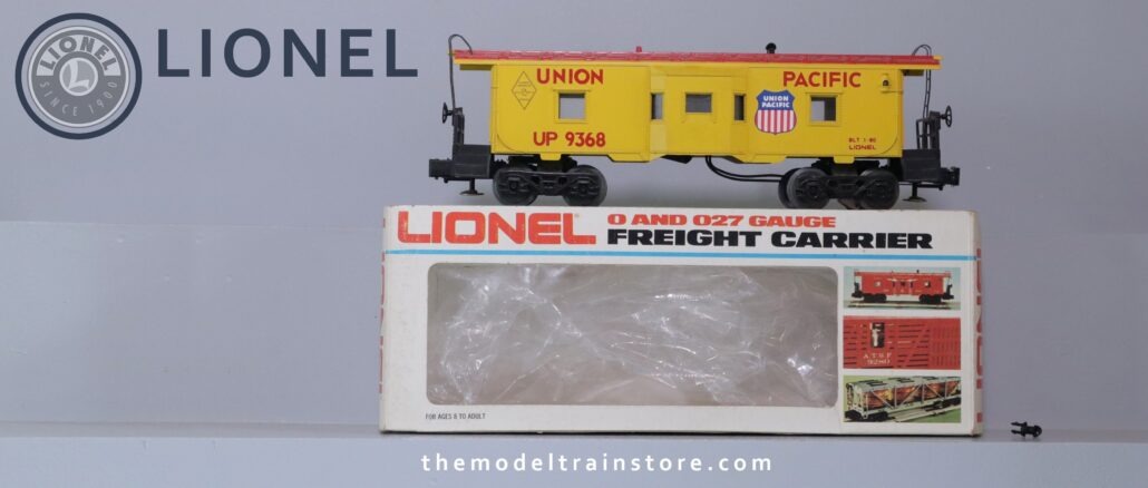Lionel 9368 UP Caboose - SKU6315L - themodeltrainstore.com Lionel 9368 UP Caboose - SKU6315L - themodeltrainstore.com