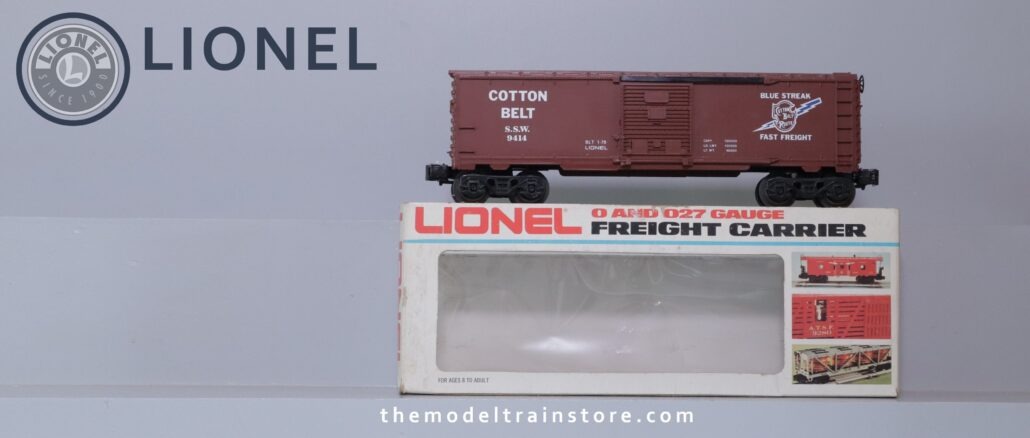 Lionel 9414 Cotton Belt Box Car - SKU6321L - themodeltrainstore.com Lionel 9414 Cotton Belt Box Car - SKU6321L - themodeltrainstore.com
