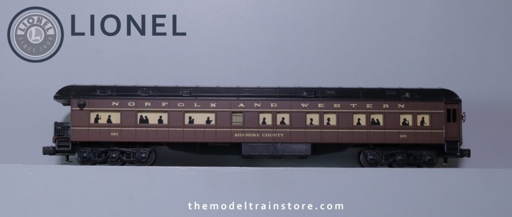 Lionel K0101 N&W Observation Heavyweight - SKU5911L - themodeltrainstore.com Lionel K0101 N&W Observation Heavyweight - SKU5911L - themodeltrainstore.com