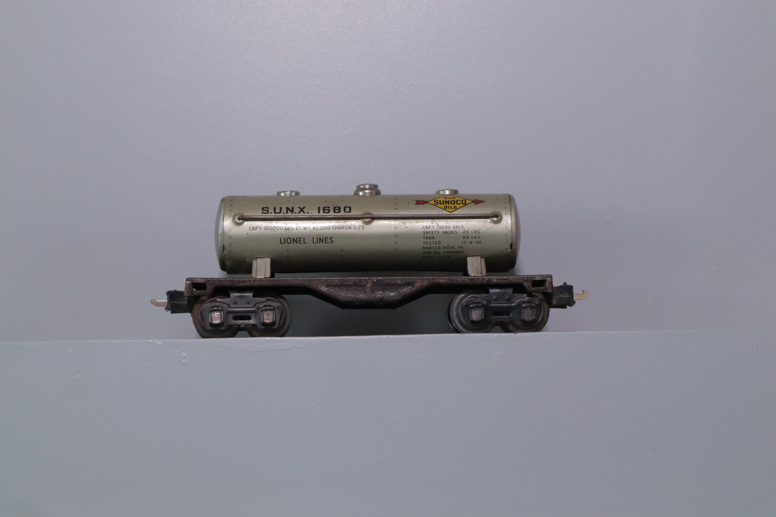 Lionel 1680 Sunoko Tank - SKU0507L - themodeltrainstore.com