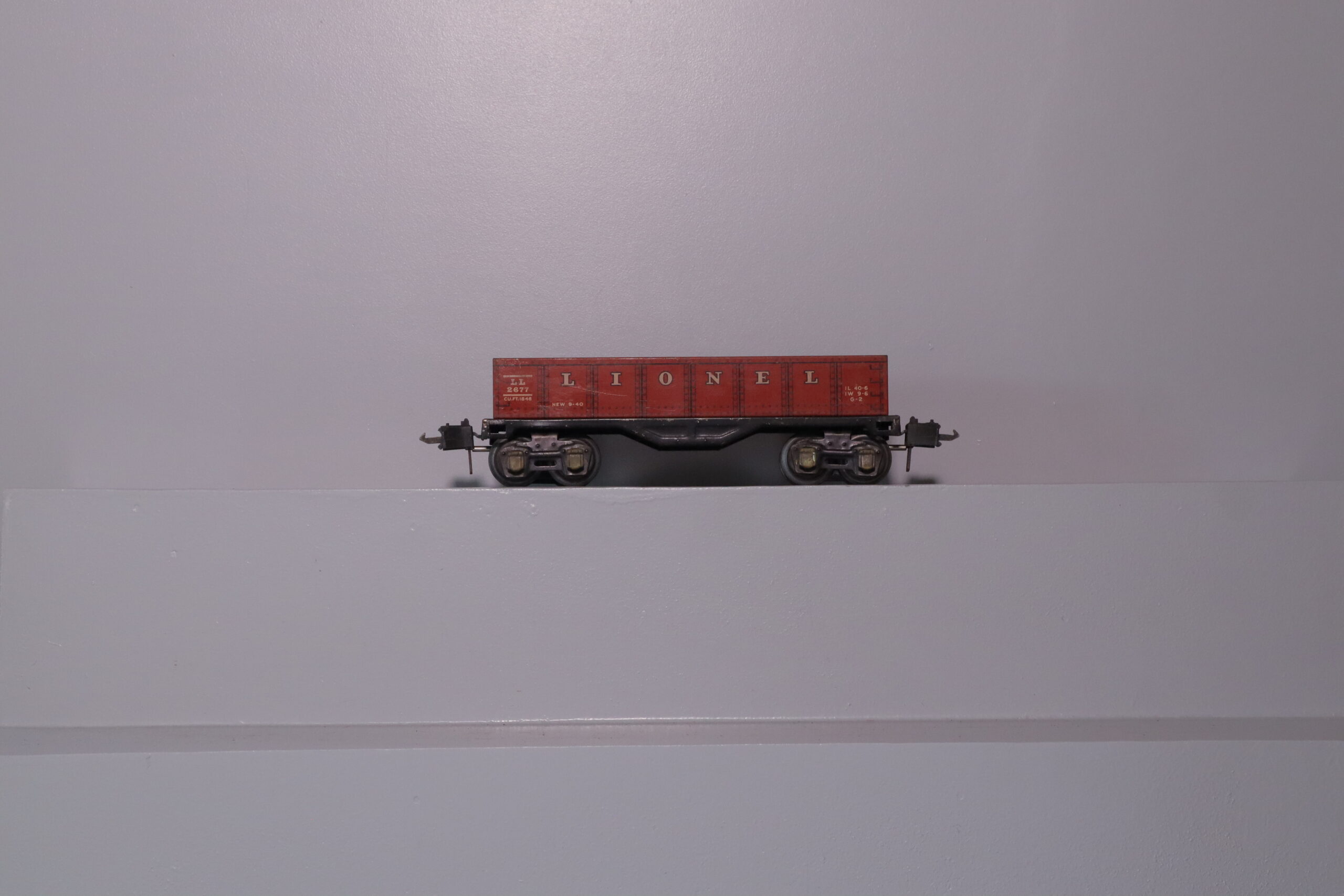 Lionel 2677 Gondola - SKU0711L - themodeltrinstore.com