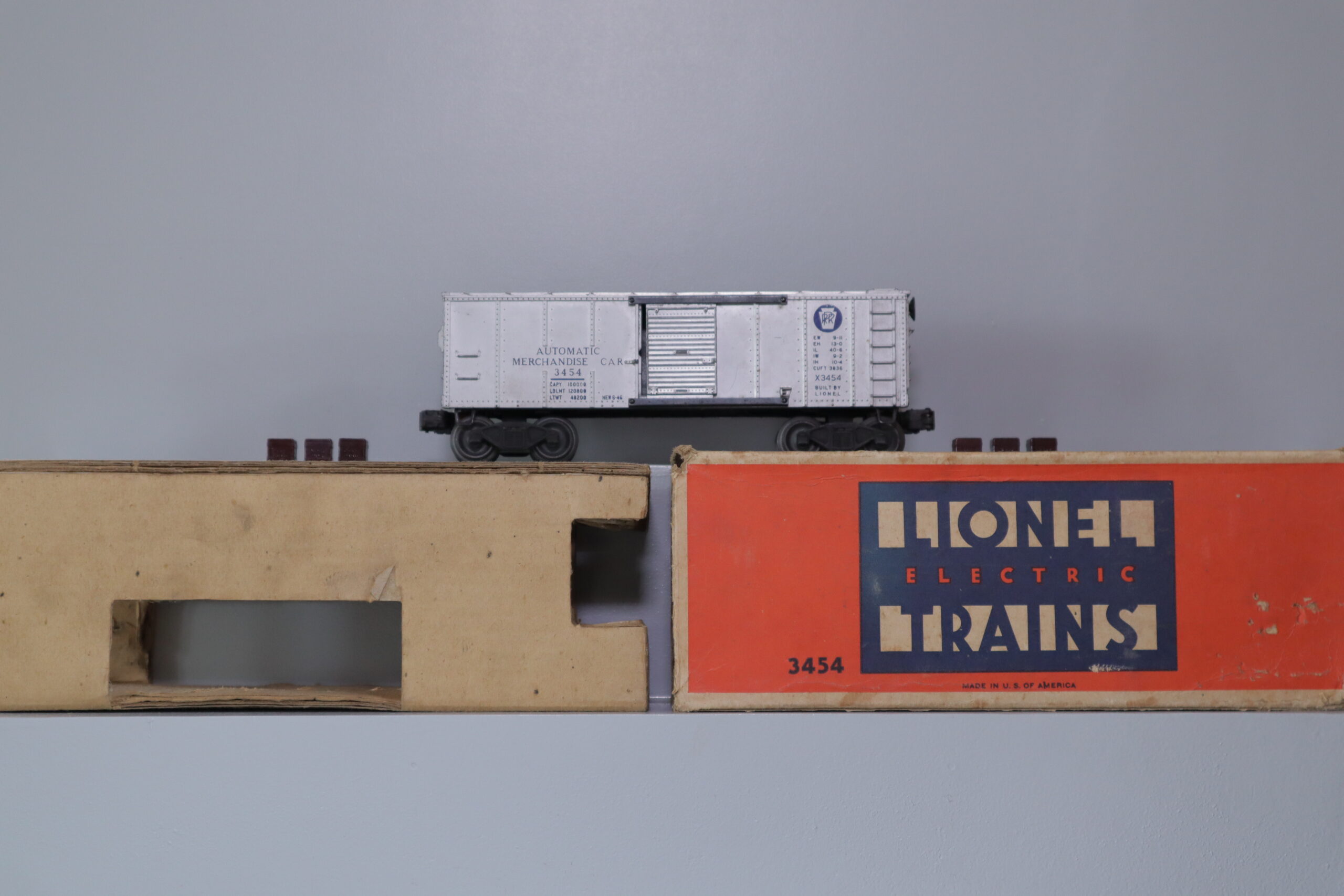 Lionel 3454 Operating Merchandise Car - SKU1507L - themodeltrainstore.com