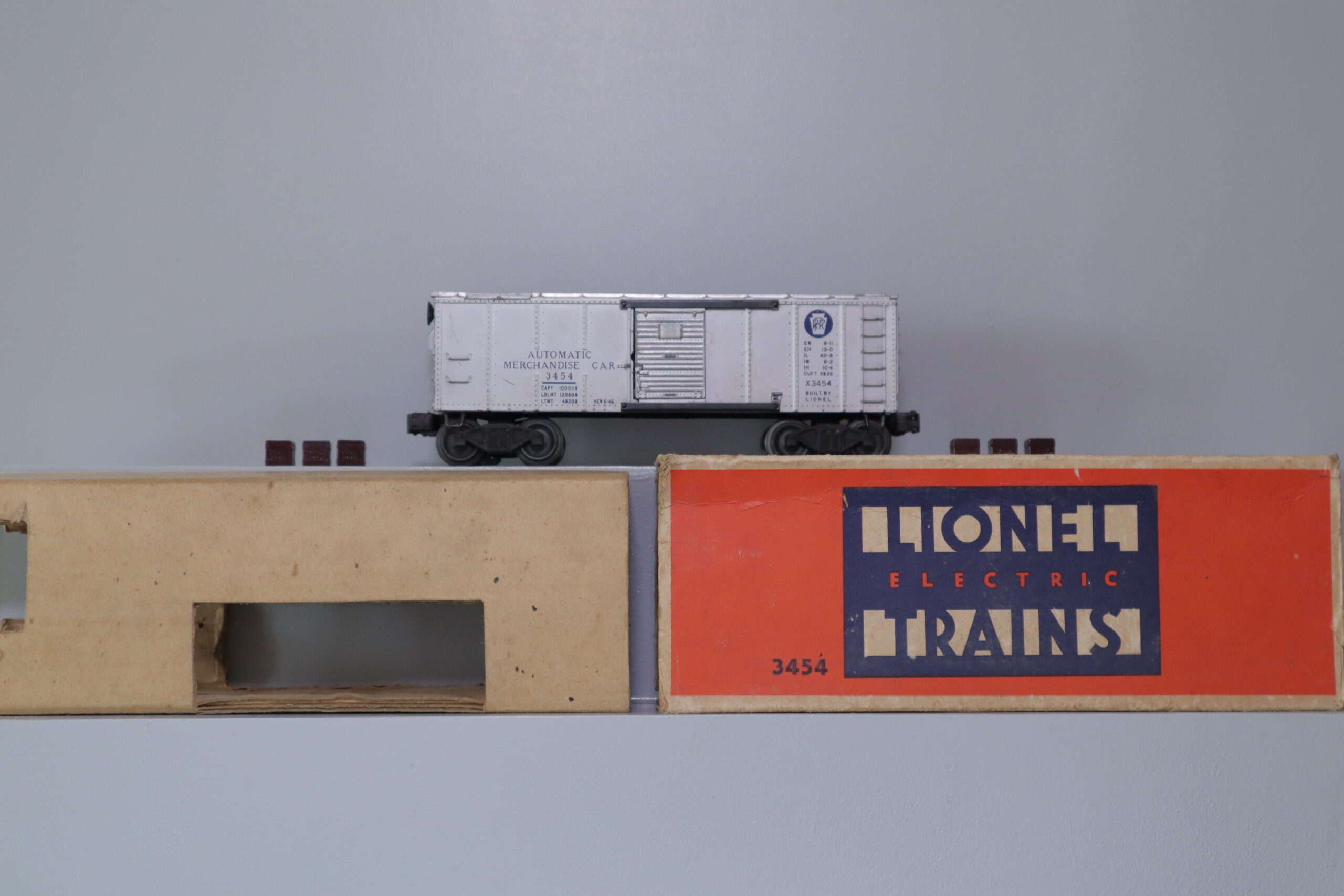 Lionel 3454 Operating Merchandise Car - SKU1507L - themodeltrainstore.com