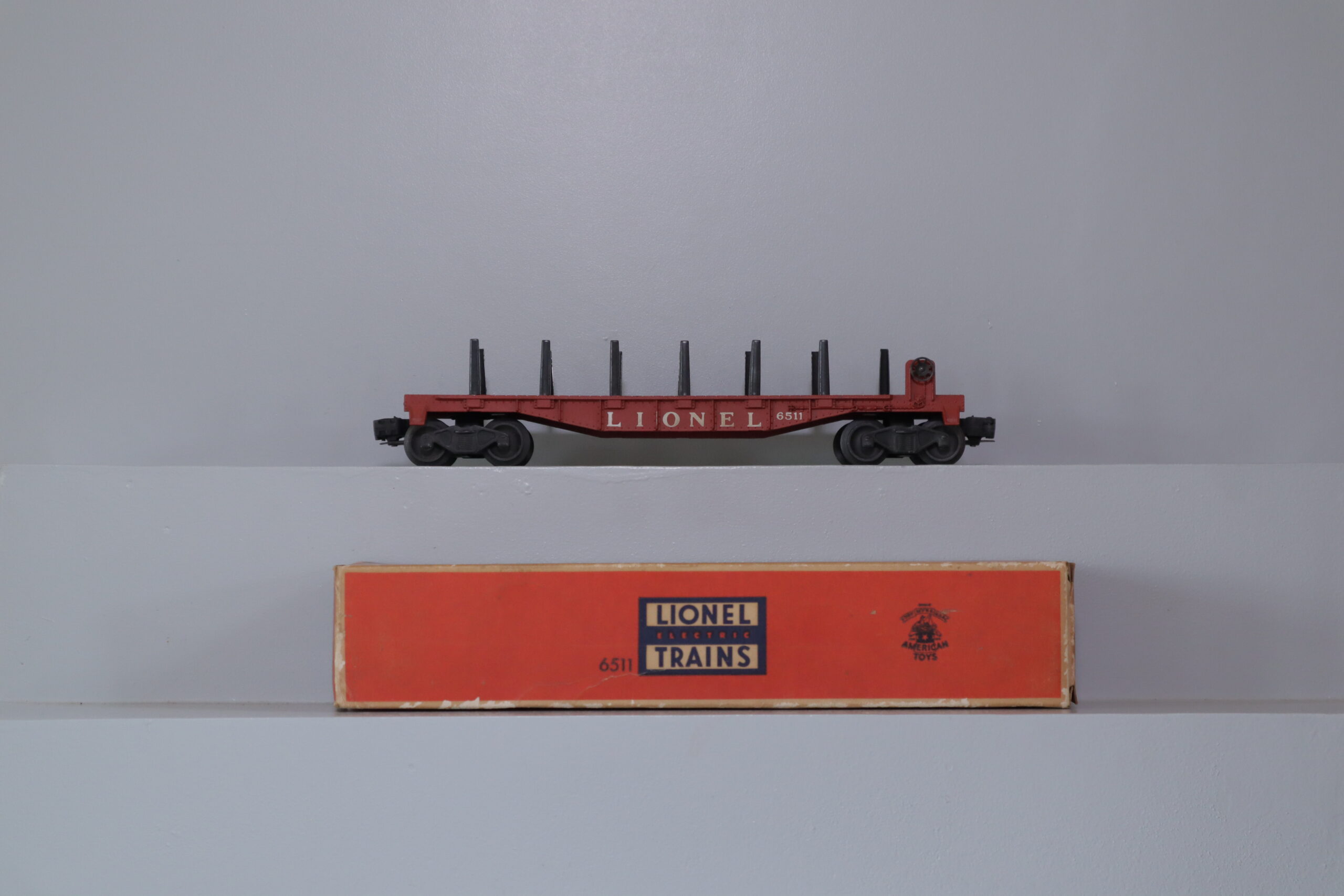 Lionel 6511 Pipe Car - SKU1508L - themodeltrainstore.com