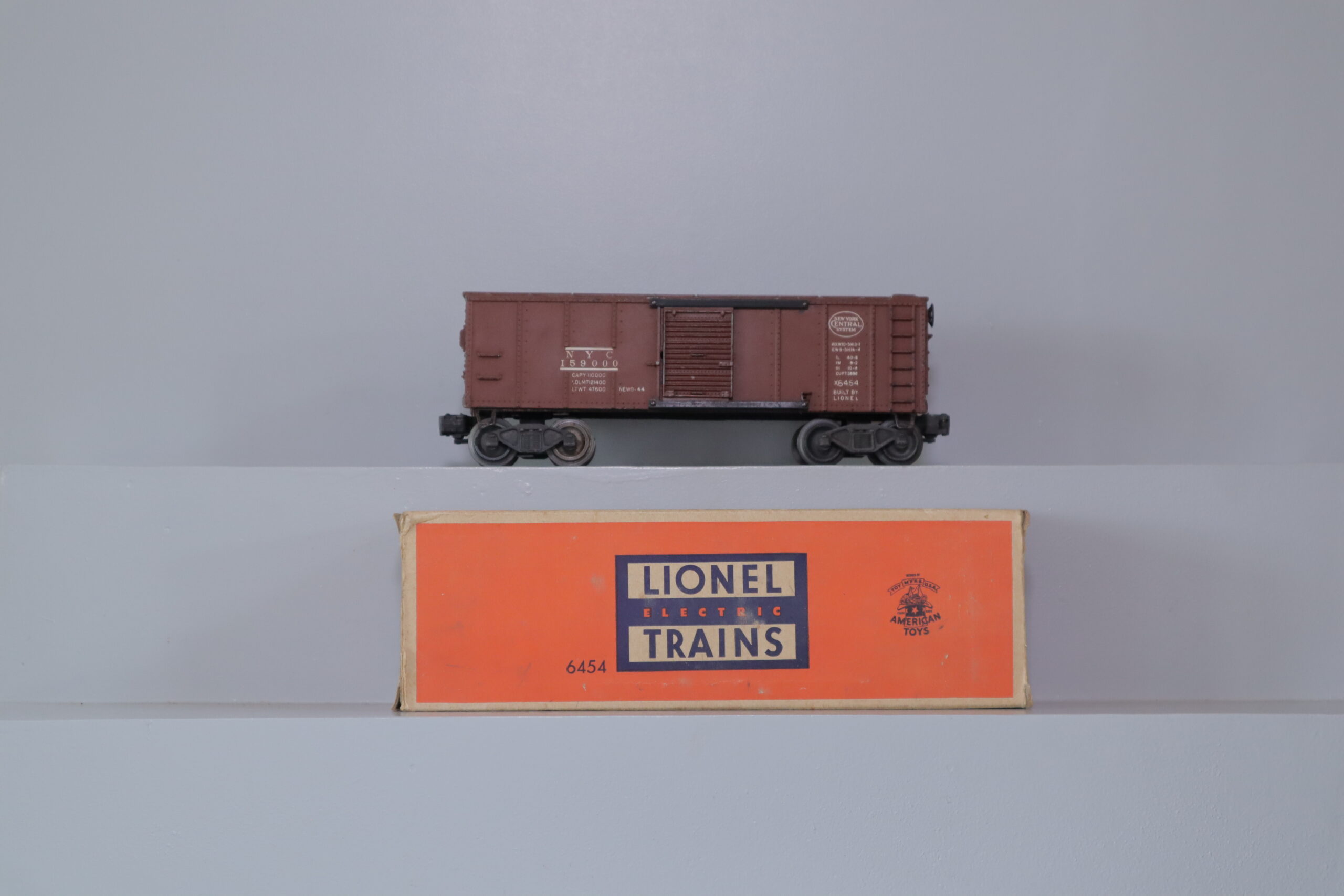 Lionel 6454 Box Car - SKU1509L - themodeltrainstore.com