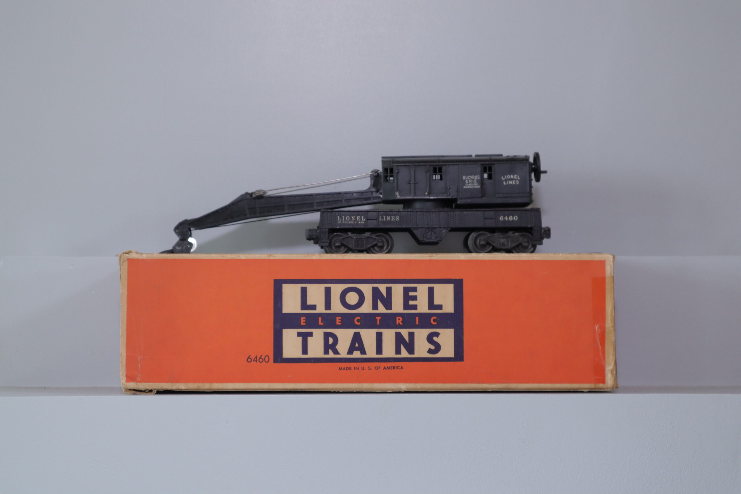 Lionel 6460 Operating Crane - SKU1510L - themodeltrainstore.com