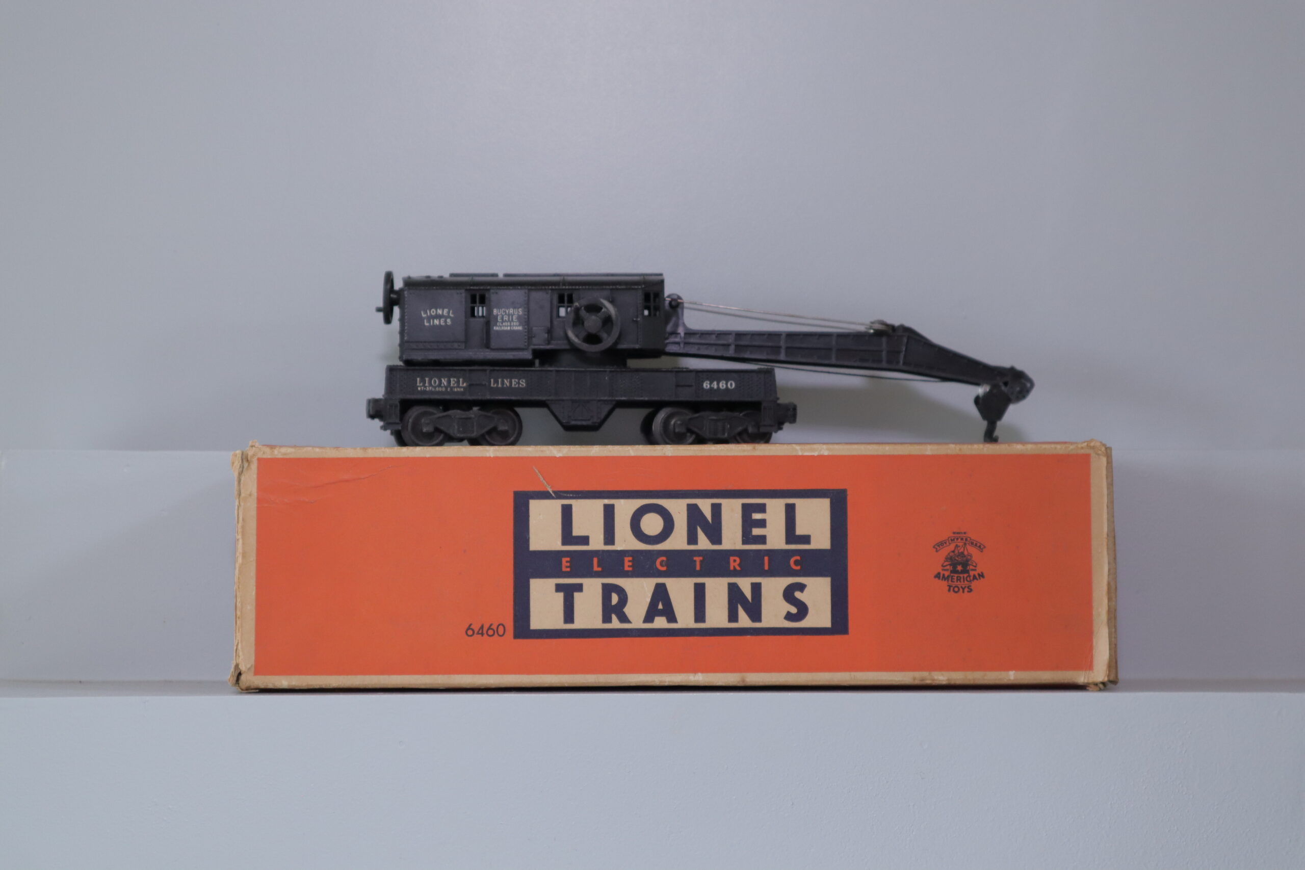 Lionel 6460 Operating Crane - SKU1510L - themodeltrainstore.com