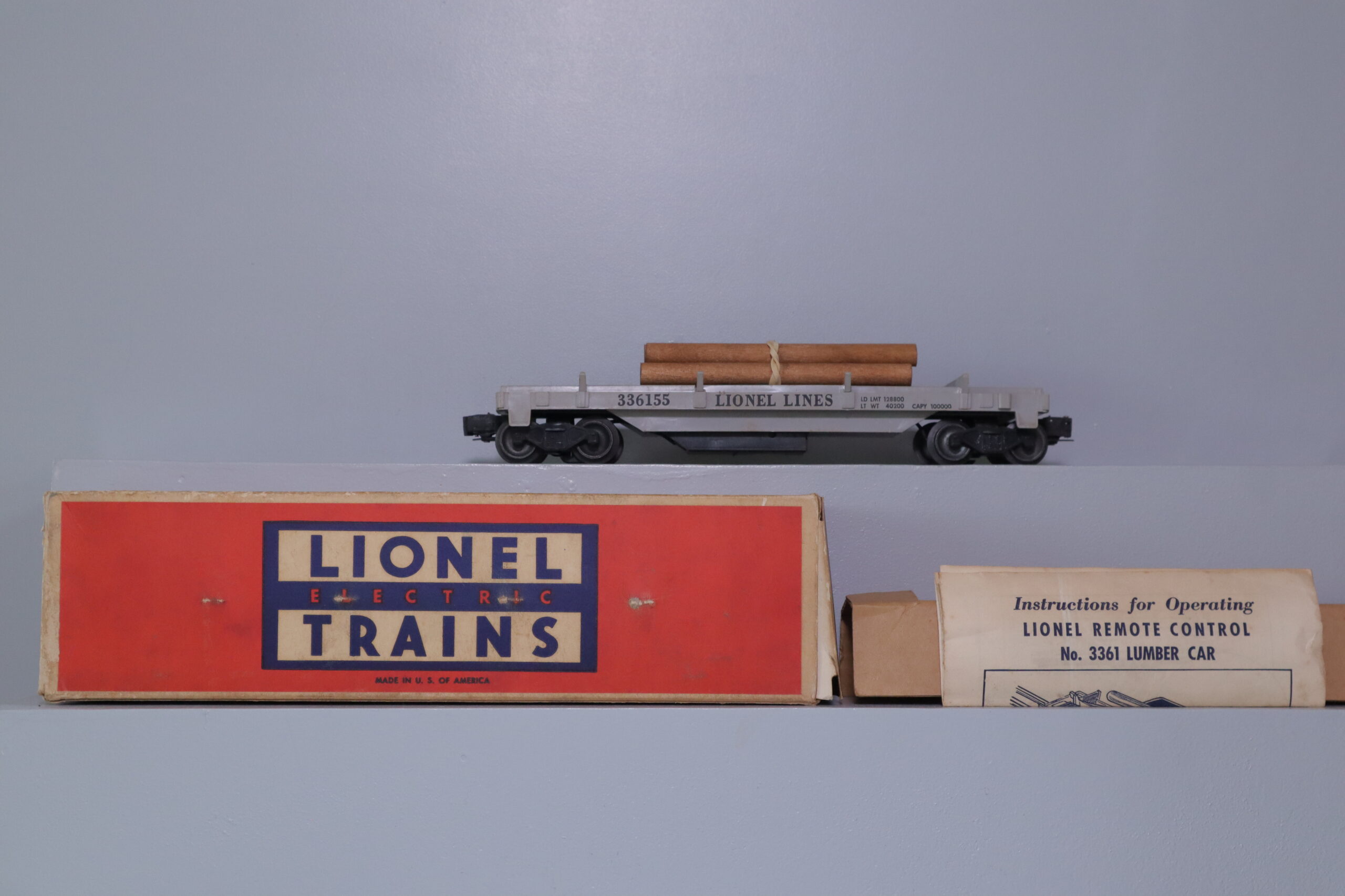 Lionel 3361 Operating Lumber - SKU2402L - themodeltrainstore.com