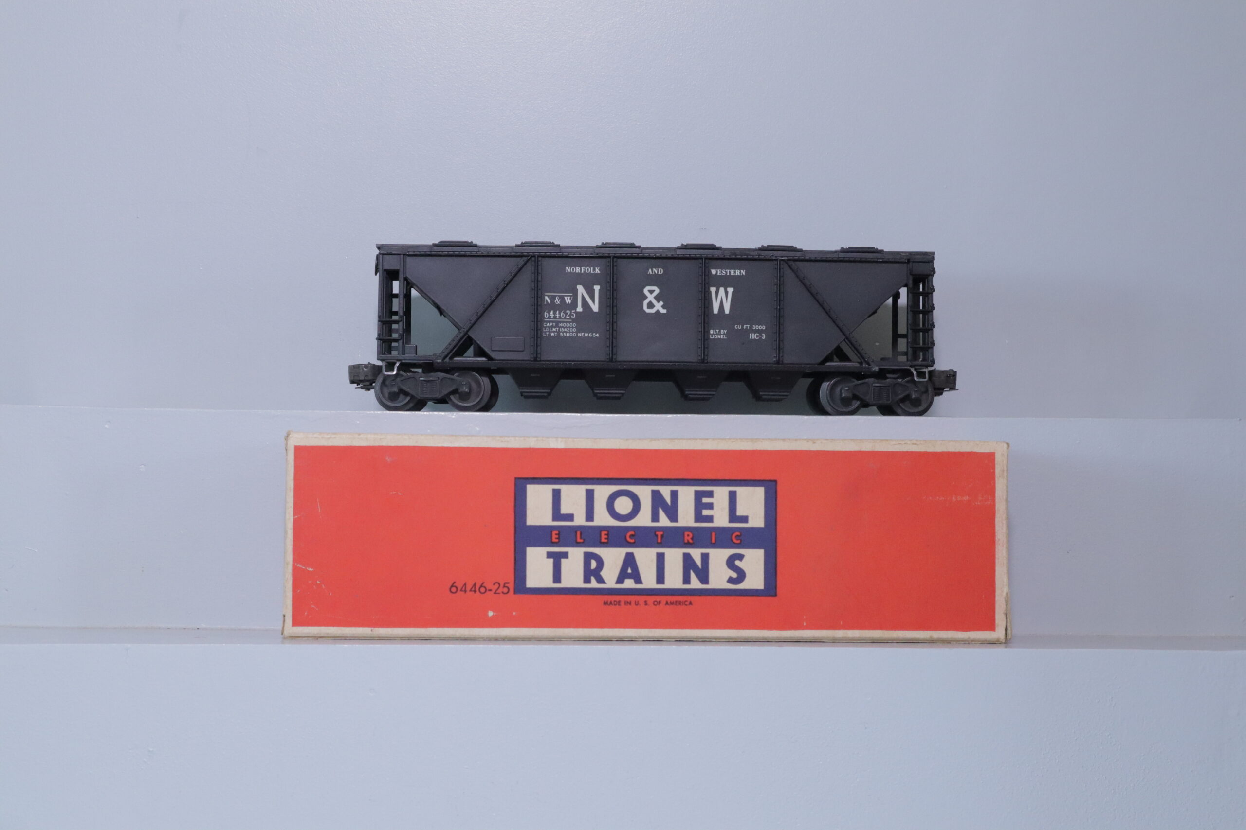 Lionel 6446-25 Cement Car - SKU2602L - themodeltrainstore.com