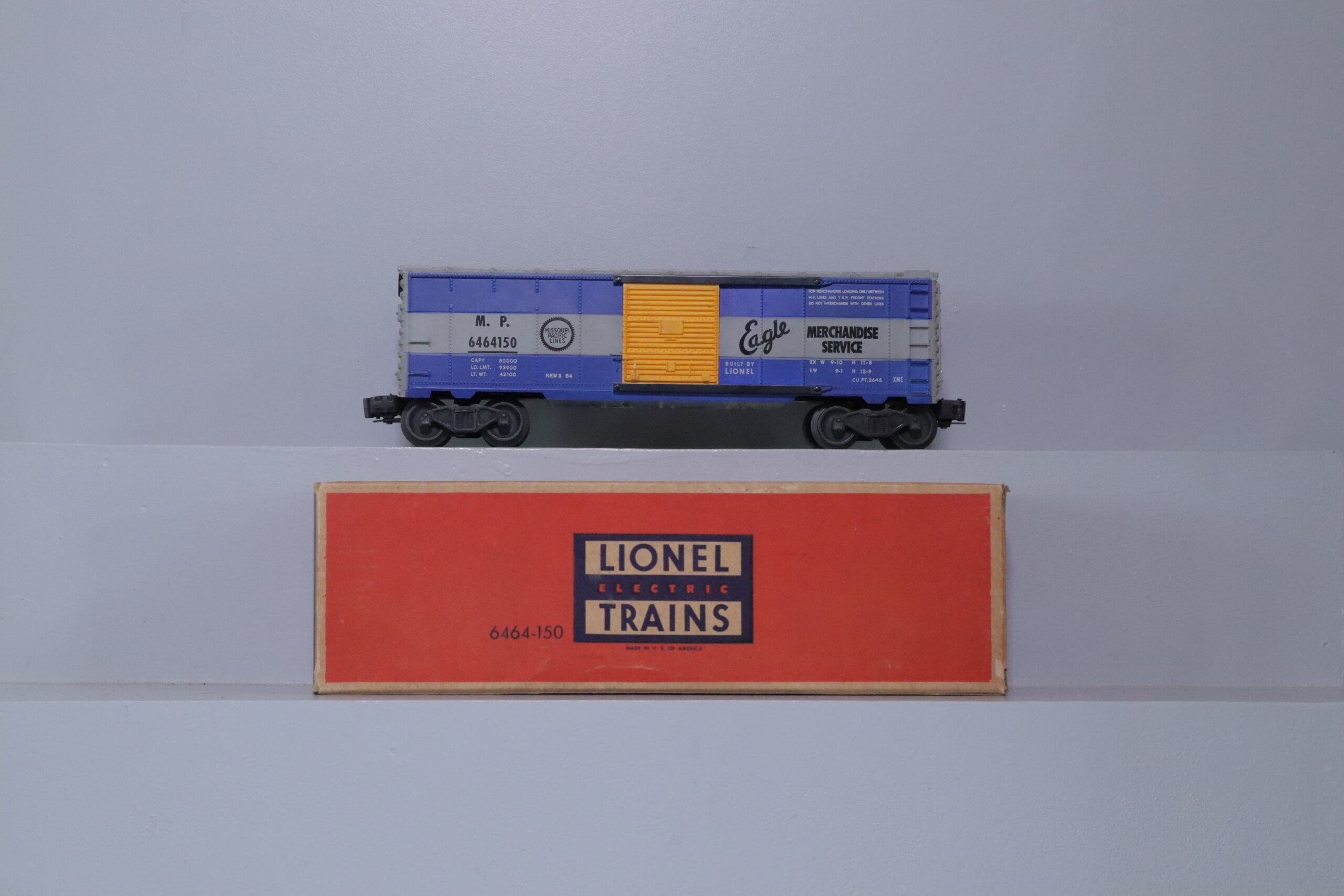 Lionel 6464-150 Box Car - SKU4702L - themodeltrainstore.com