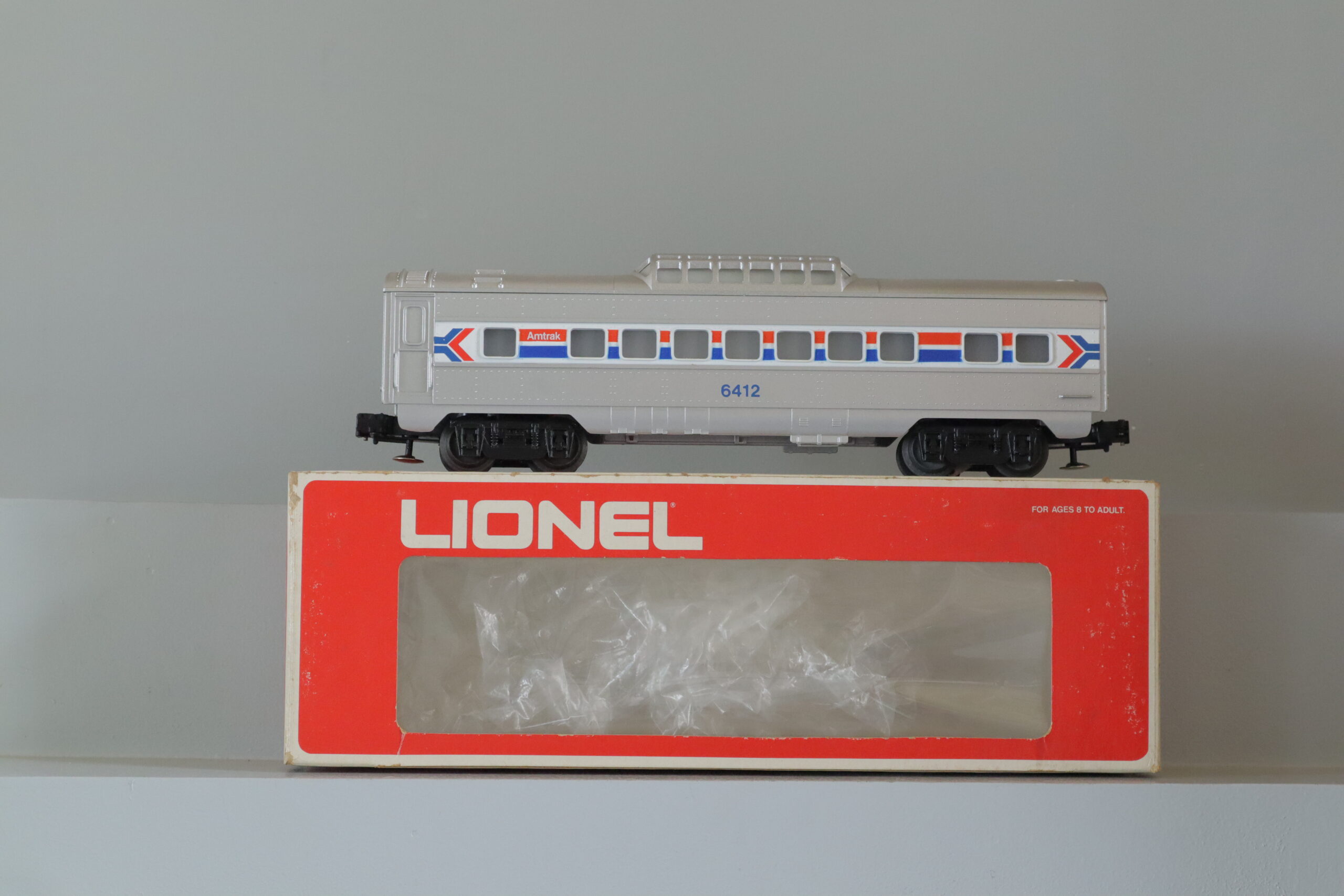 Lionel 6412 Amtrak Vistadome - SKU6004L - themodeltrainstore.com