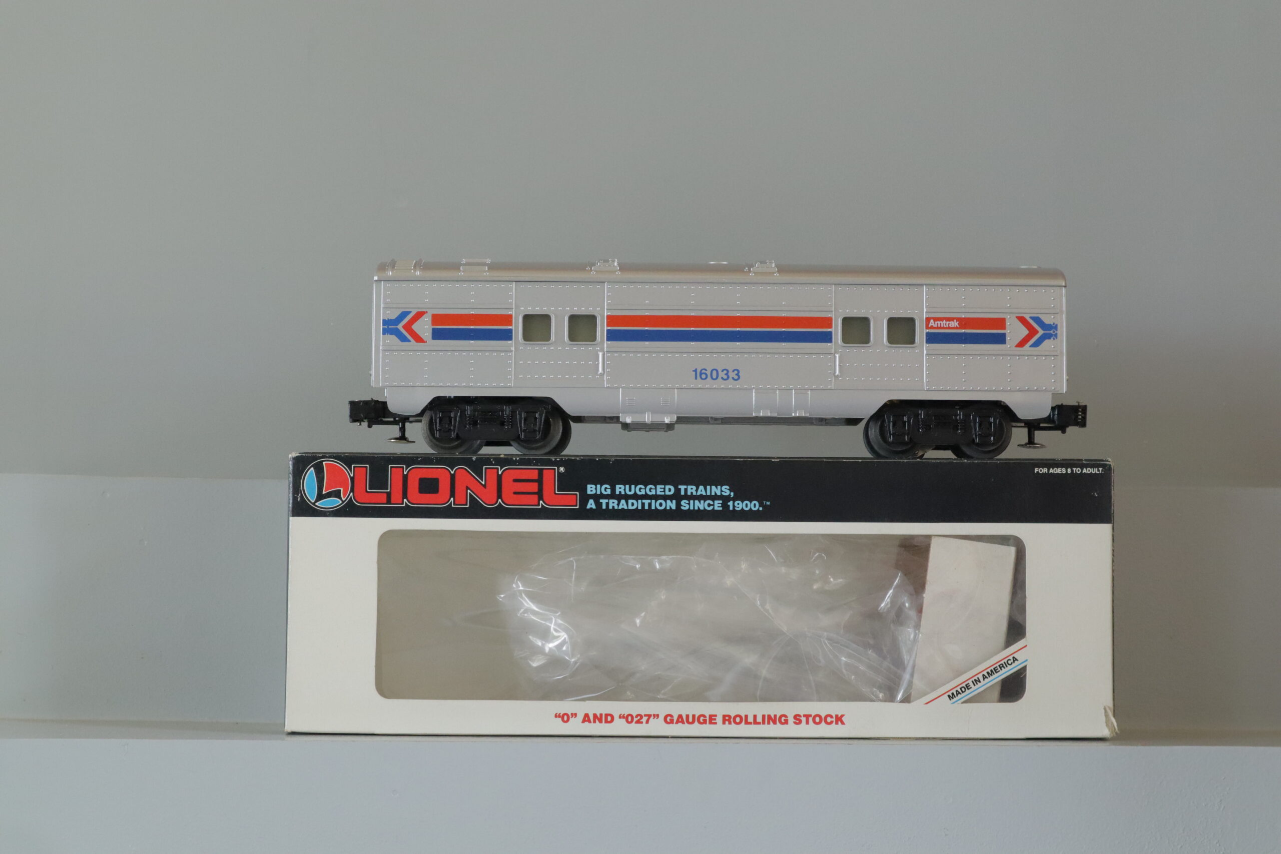 Lionel 16033 Amtrak Baggage - SKU6007L - themodeltrainstore.com