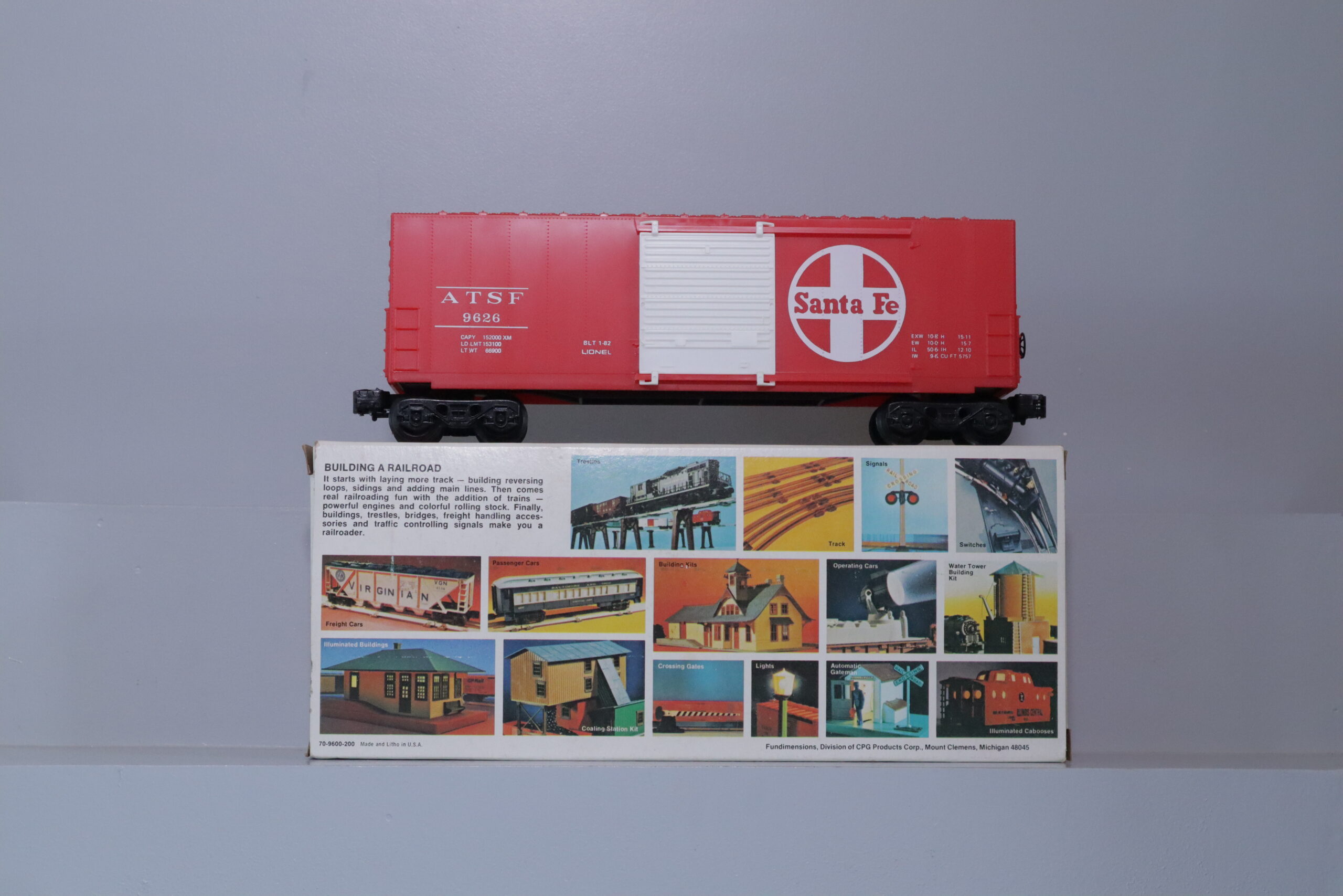 Lionel 9626 Hi-Cube Box Car - SKU6302L - themodeltrainstore.com