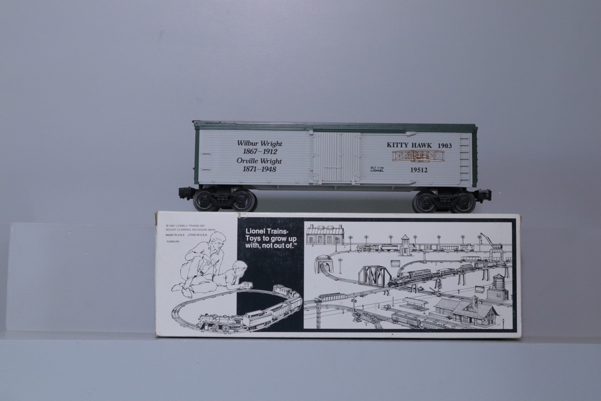 Lionel 19502 Wright Bros Reefer - SKU6303L - themodeltrainstore.com