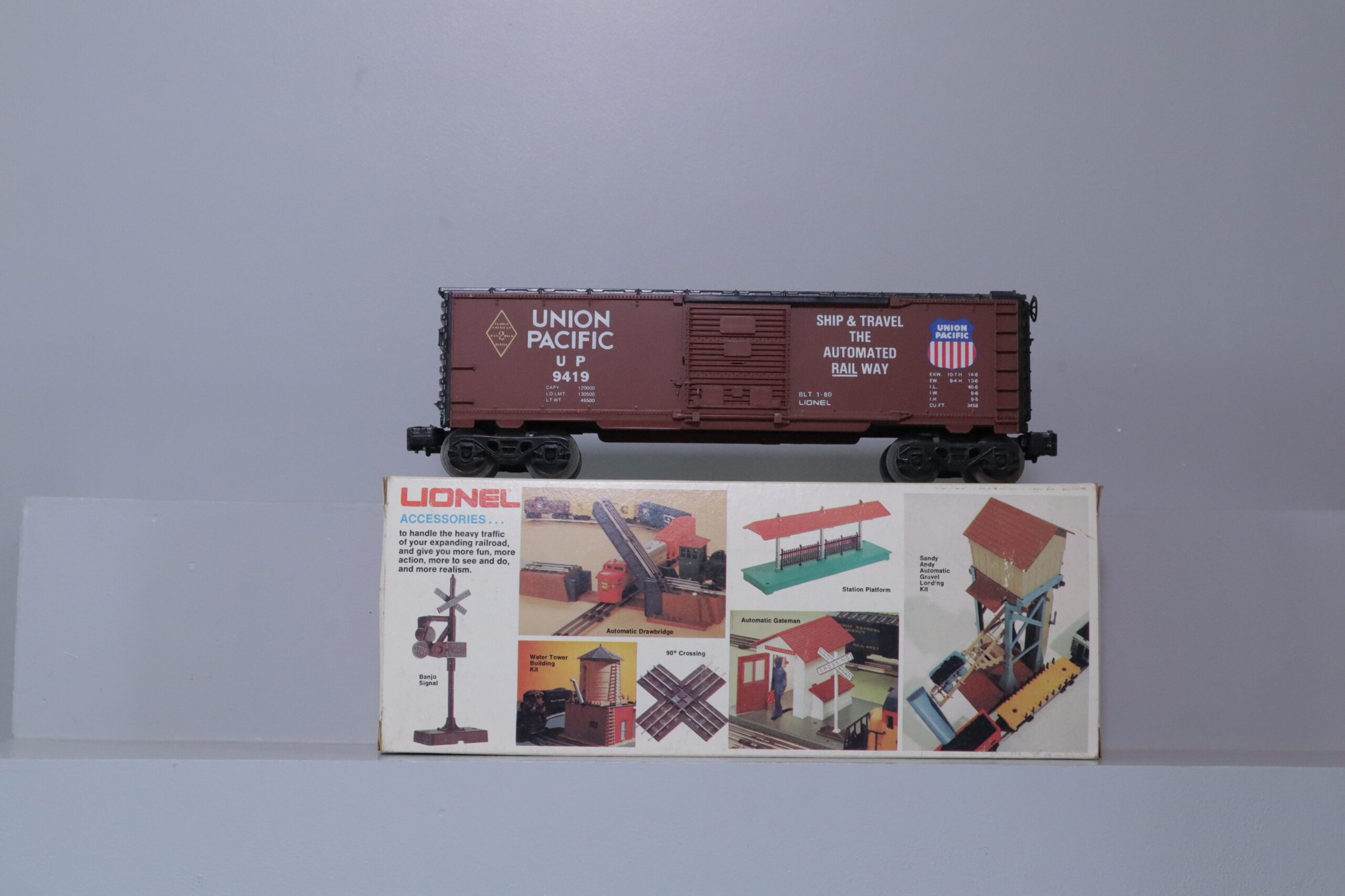 Lionel 9419 UP Box Car - SKU6311L - themodeltrainstore.com