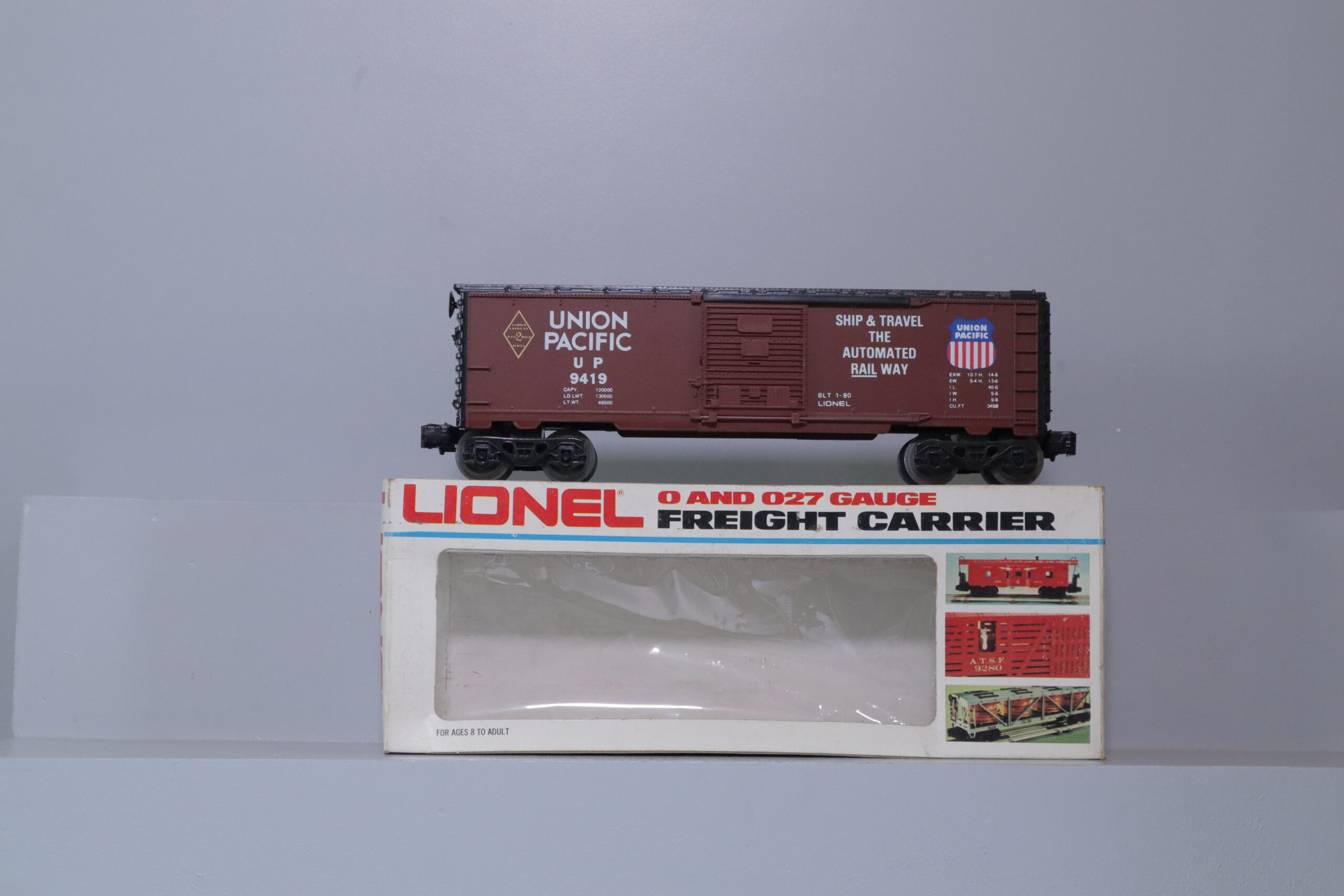 Lionel 9419 UP Box Car - SKU6311L - themodeltrainstore.com
