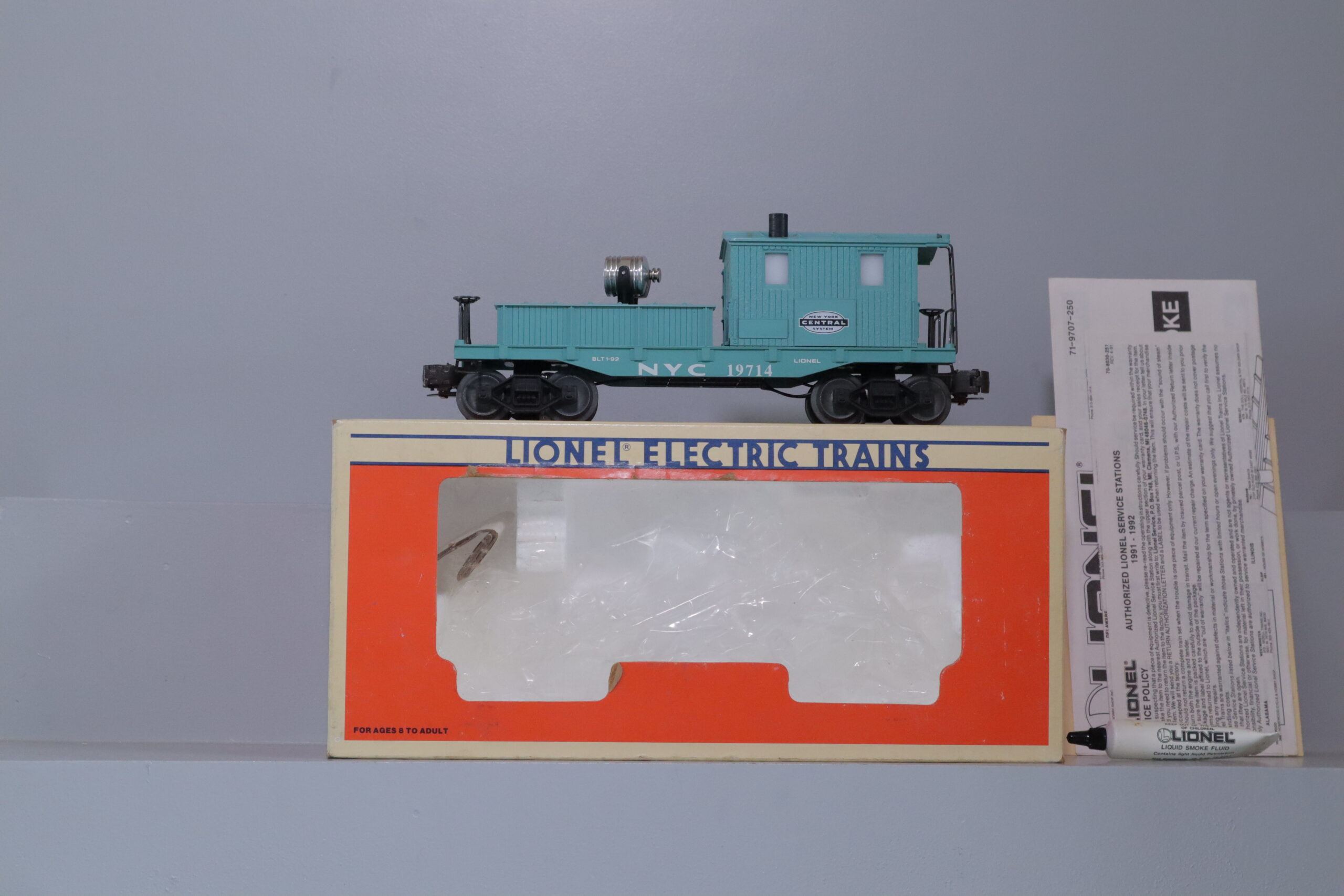 Lionel 19714 Searchlight Caboose - SKU6317L - themodeltrainstore.com