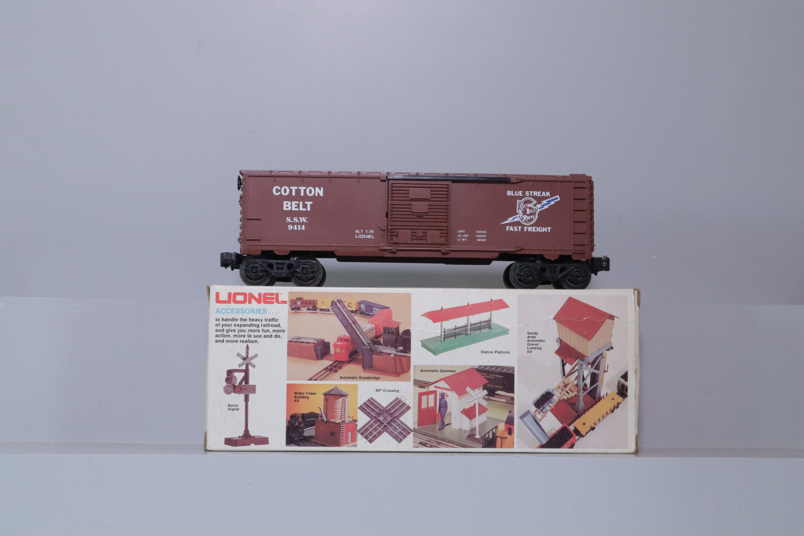 Lionel 9414 Cotton Belt Box Car - SKU6321L - themodeltrainstore.com
