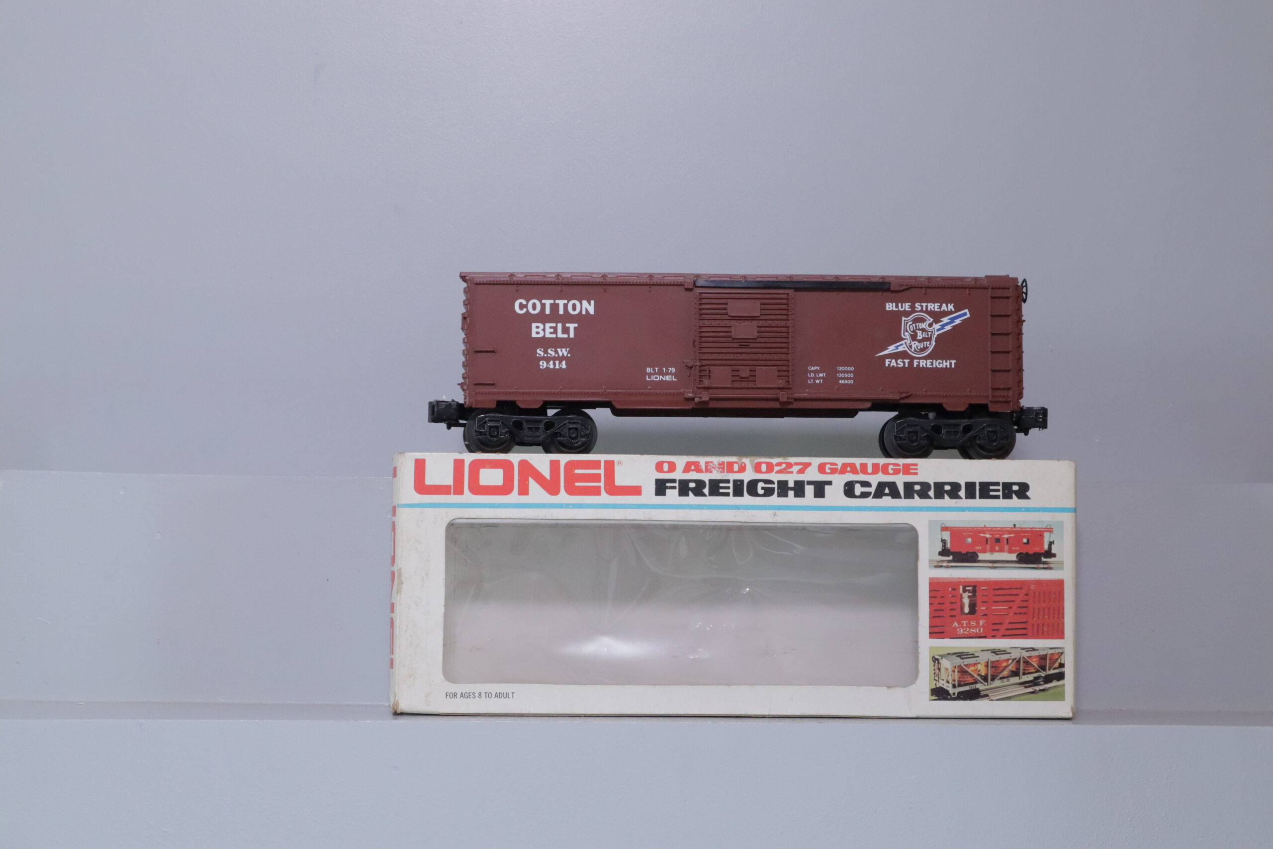 Lionel 9414 Cotton Belt Box Car - SKU6321L - themodeltrainstore.com