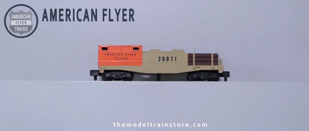 American Flyer 25071 Tie Car - SKU1804AF - themodeltrainstore.com American Flyer 25071 Tie Car - SKU1804AF - themodeltrainstore.com