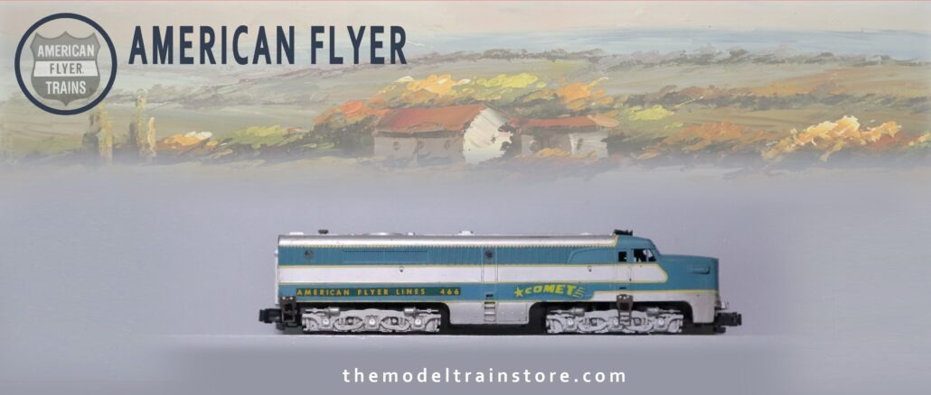 American Flyer 466 Diesel & Passenger Set - SKU1003AF - themodeltrainstore.com American Flyer 466 Diesel & Passenger Set - SKU1003AF - themodeltrainstore.com