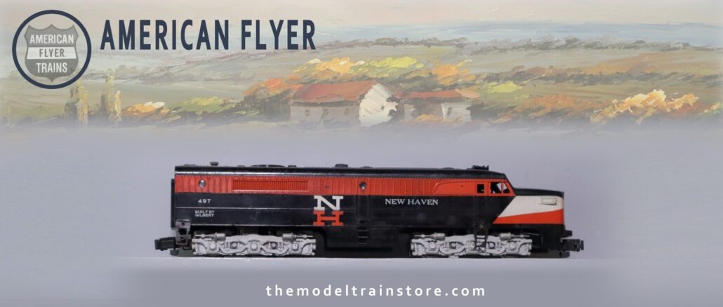 American Flyer 497 Diesel & Passenger Set - SKU1004AF - themodeltrainstore.com American Flyer 497 Diesel & Passenger Set - SKU1004AF - themodeltrainstore.com