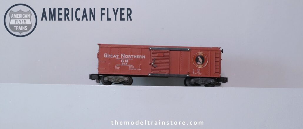 American Flyer 913 GN Box Car - SKU0905AF - themodeltrainstore.com American Flyer 913 GN Box Car - SKU0905AF - themodeltrainstore.com