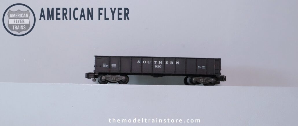American Flyer 920 Southern Gondola - SKU0907AF - themodeltrainstore.com American Flyer 920 Southern Gondola - SKU0907AF - themodeltrainstore.com