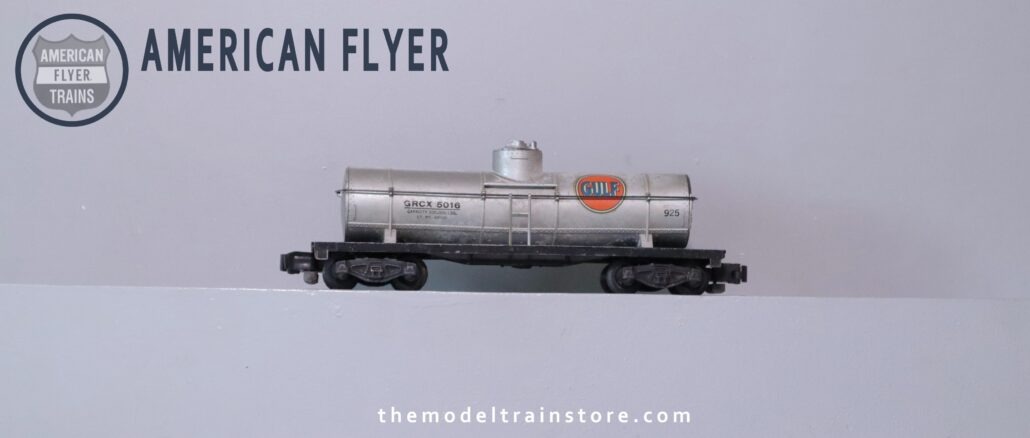 American Flyer 925 Gulf Tank - SKU0911AF - themodltrainstore.com American Flyer 925 Gulf Tank - SKU0911AF - themodltrainstore.com